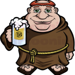 Монах с пивом