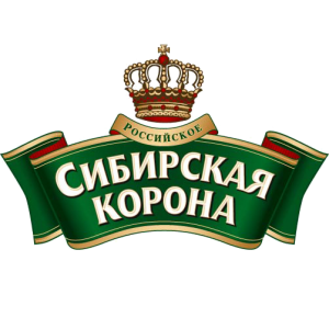 Логотип пива Сибирская корона